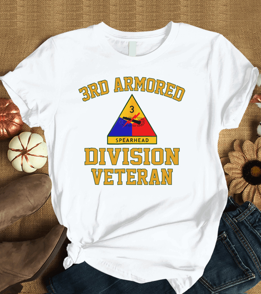 3rd Armored Division Spearhead Veteran T-Shirt