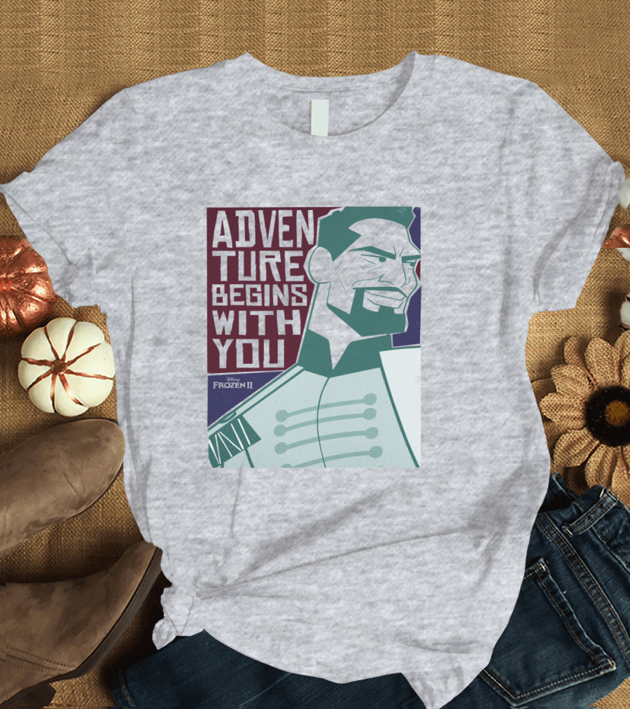 Disney Frozen 2 Adventure Begins With You Matthias T-Shirt