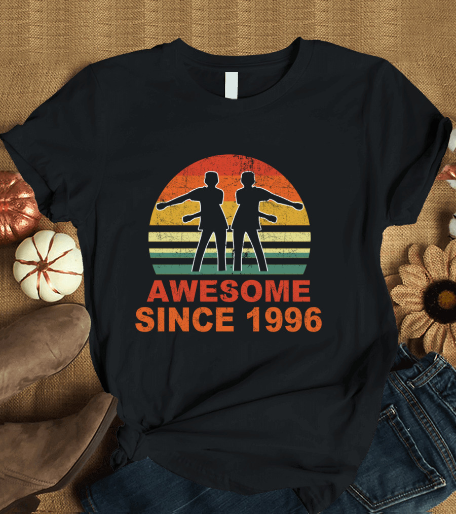 Awesome Since 1996 24th Bday Floss Dance Retro Vintage T-Shirt