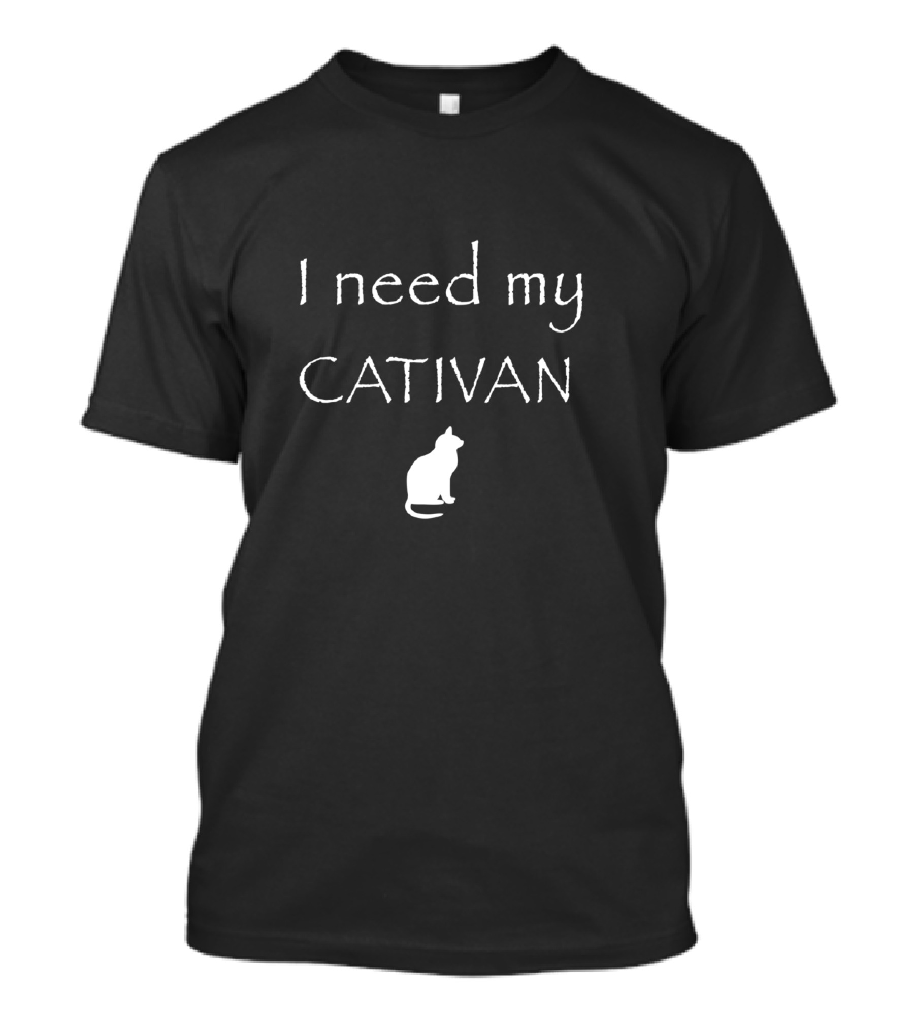 I Need My Cativan Purrscription Cat T-Shirt