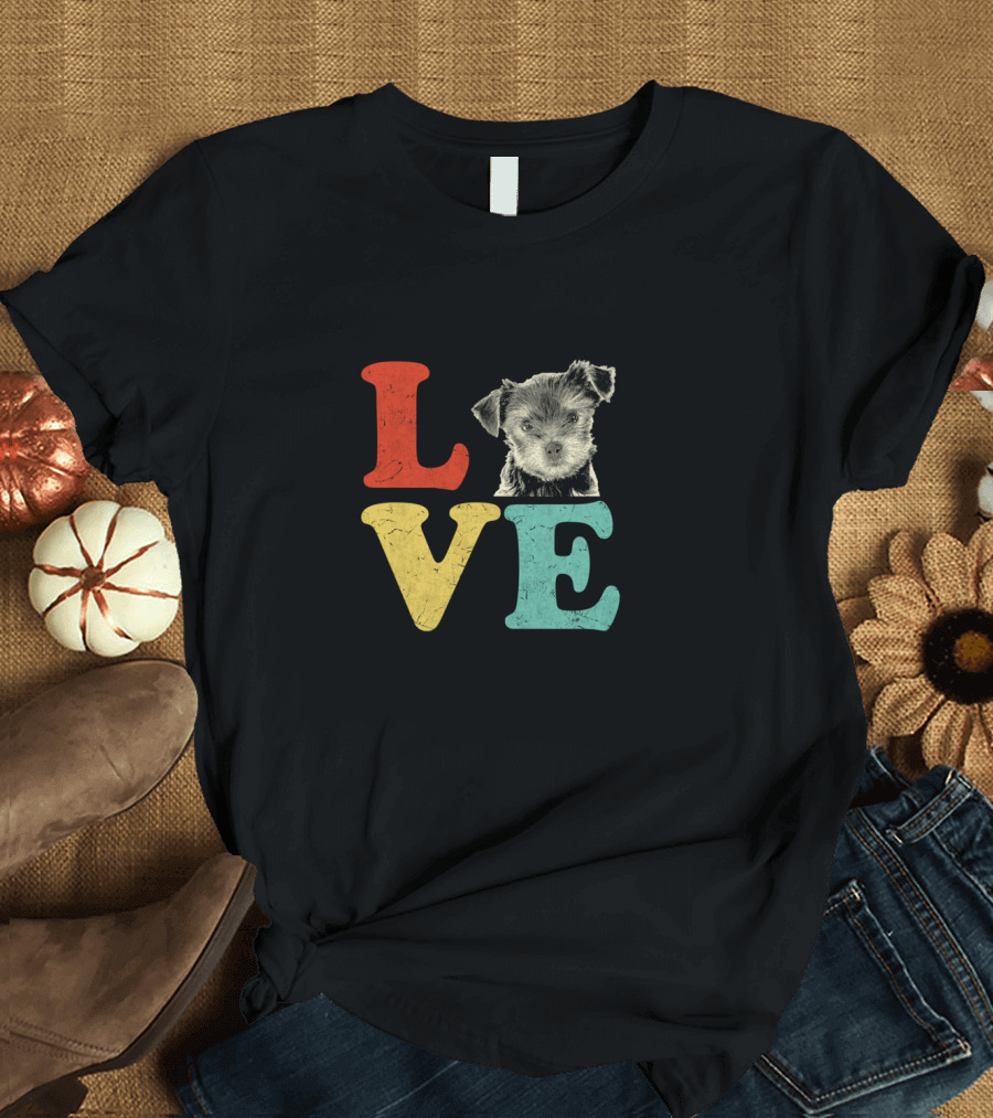 LOVE My Yorkshire Terrier Dog Lovers T-Shirt