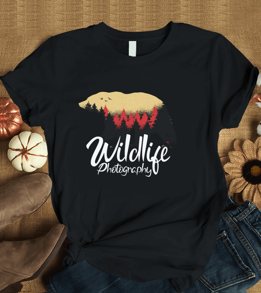 Wildlife Photography Bear Forest T-Shirt