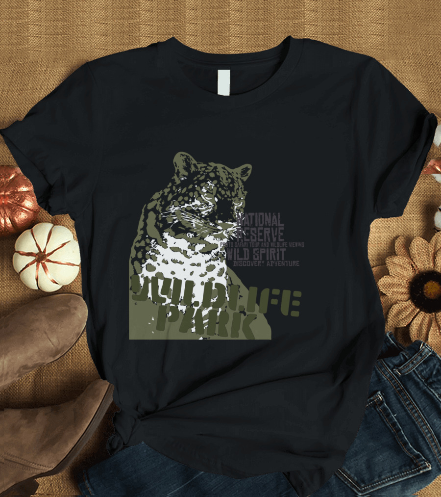 Wildlife Park National Reserve Wild Spirit Discover Adventure T-Shirt