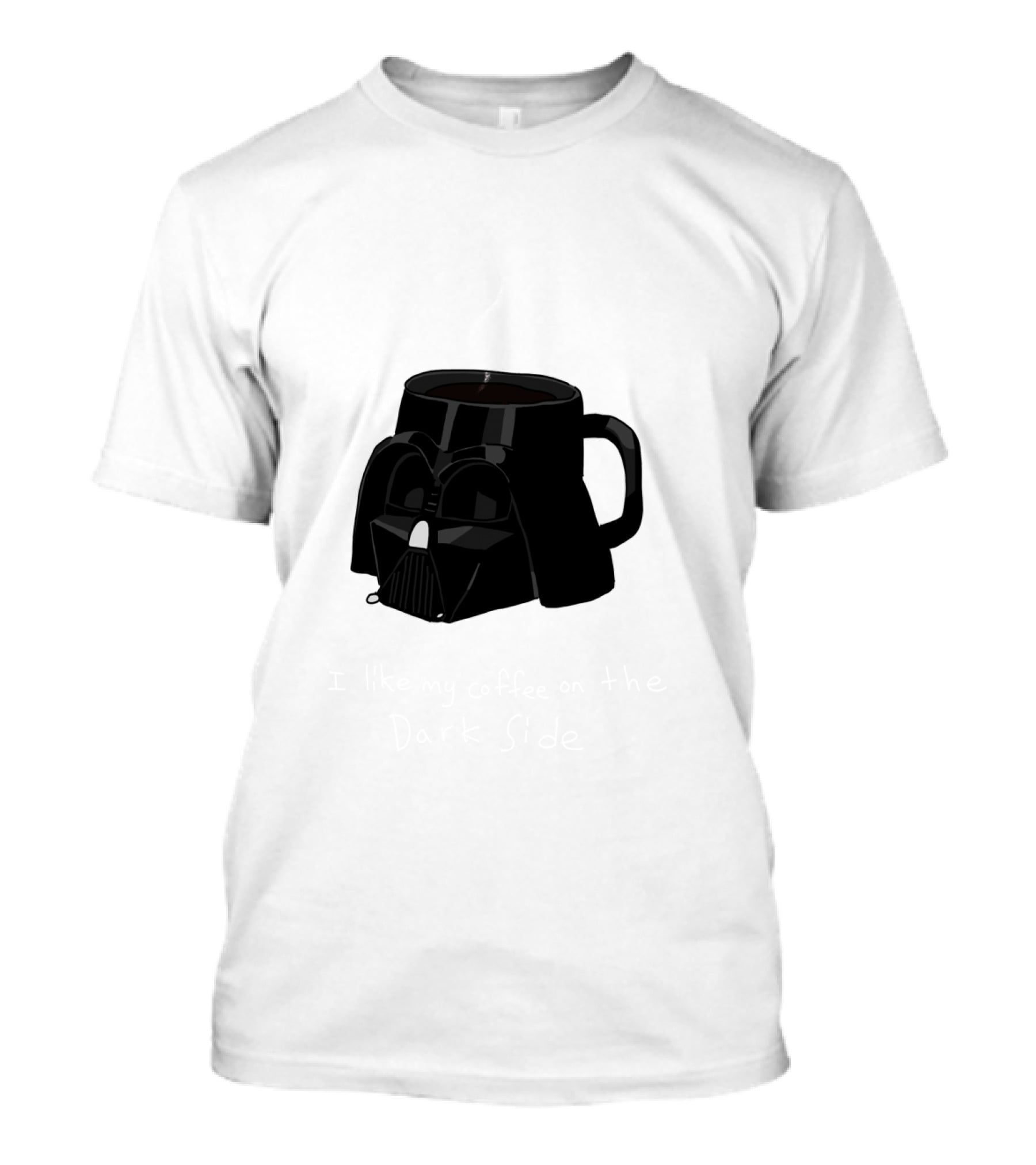 Darth Vader I Like My Coffee On The Dark Side T-Shirt