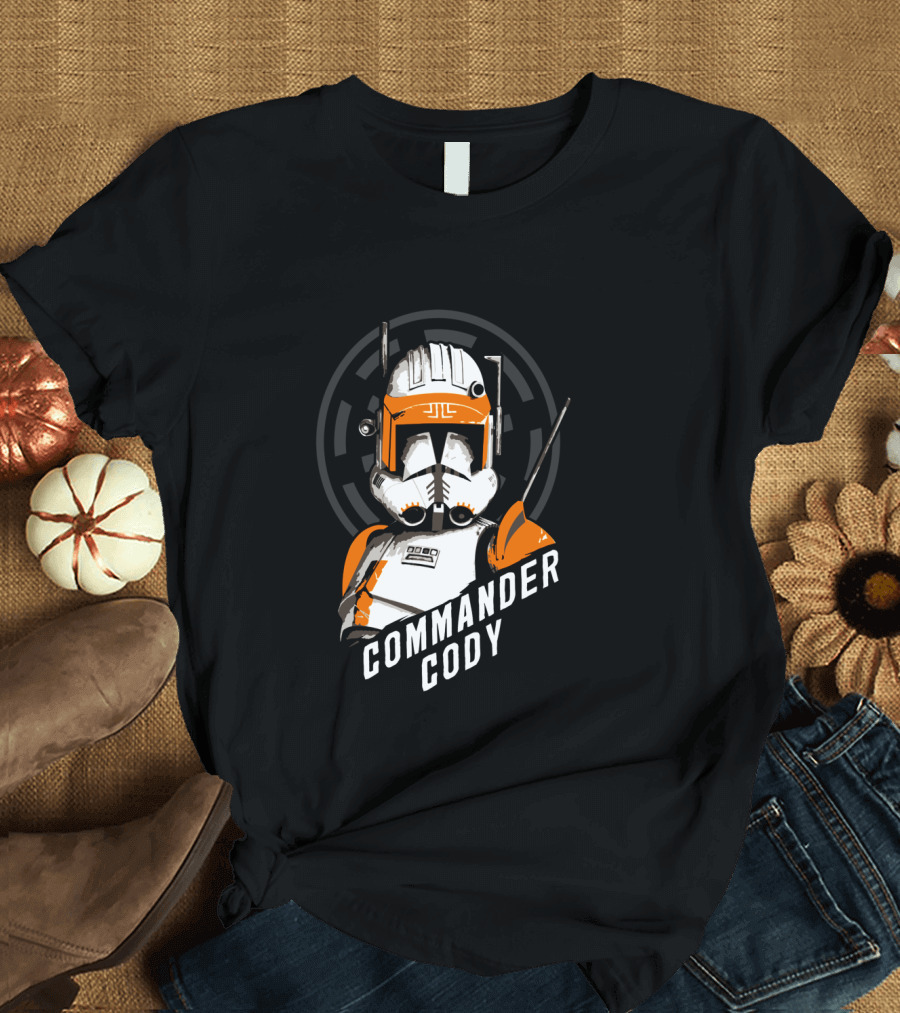 Commander Cody The Clone Wars Helmet Emblem T-Shirt