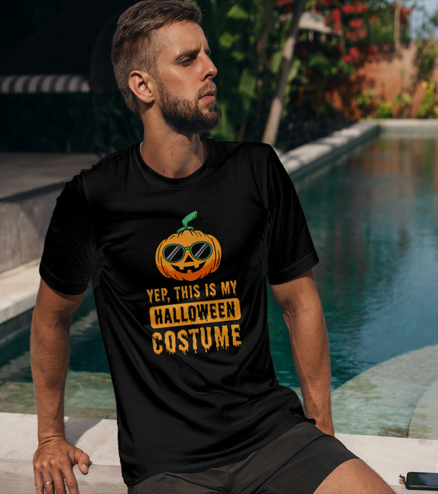 Yep, This Is My Halloween Costume Pumpkin T-Shirt