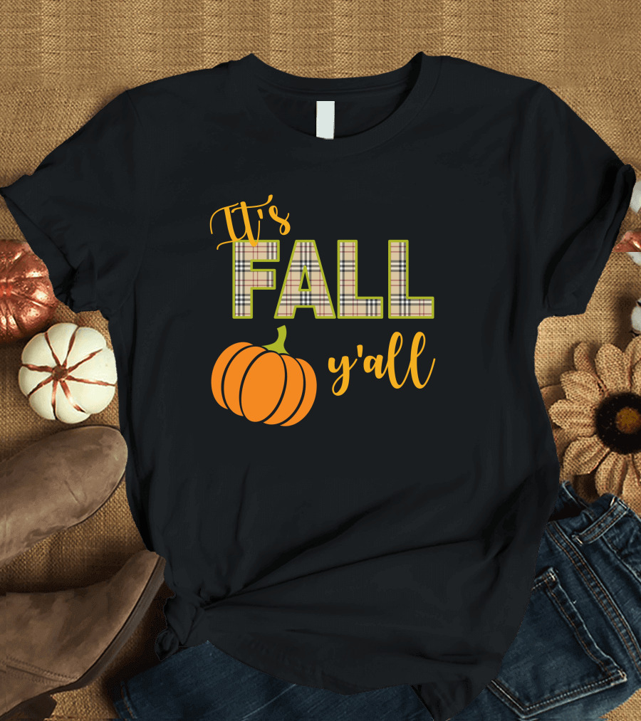 It's Fall Y'all Pumpkin T-Shirt