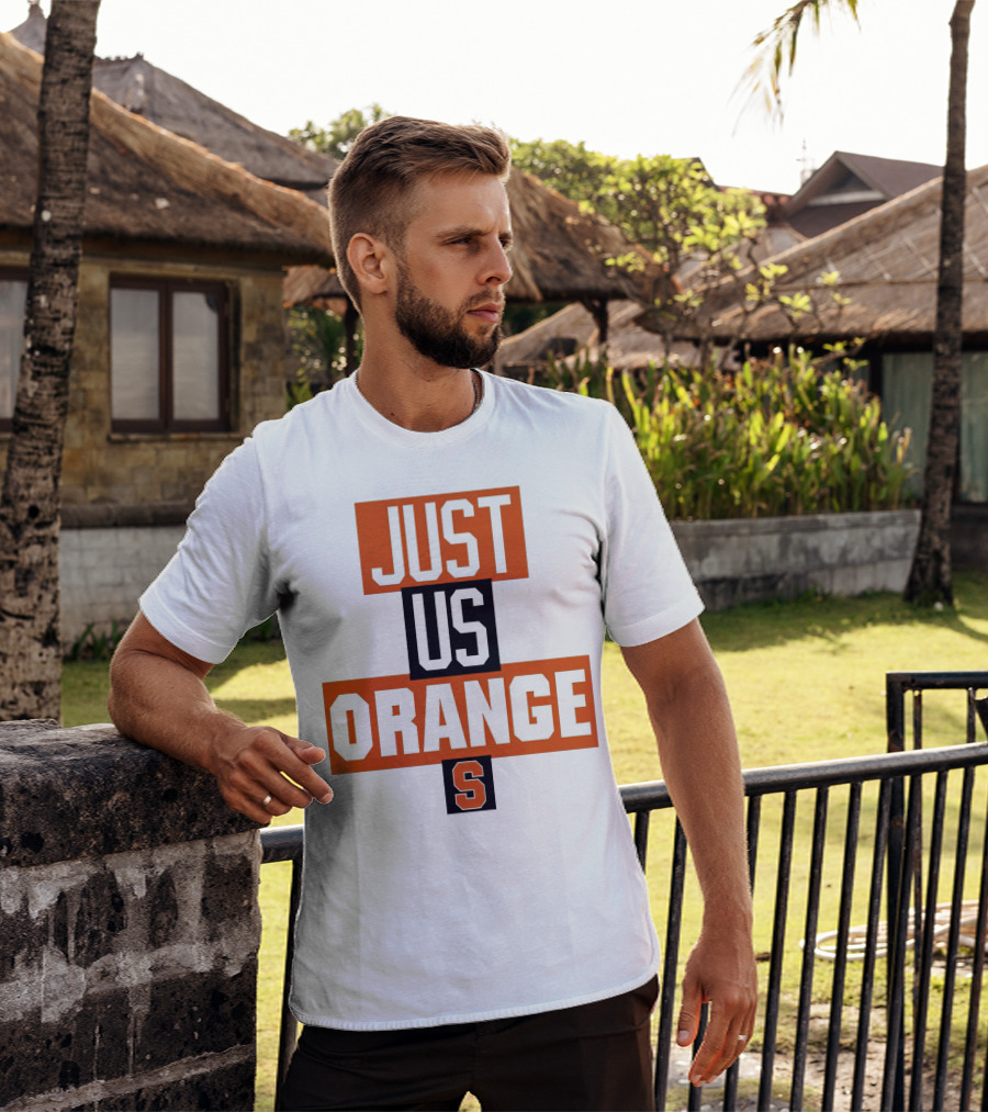 Just Us Orange Syracuse S T-Shirt