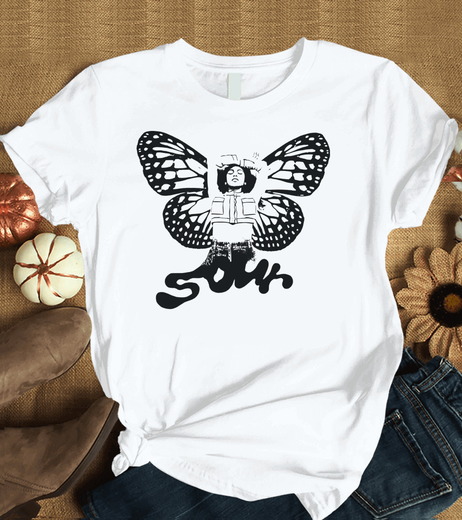 Traitor Olivia Rodrigo Sour Butterfly Wings T-Shirt