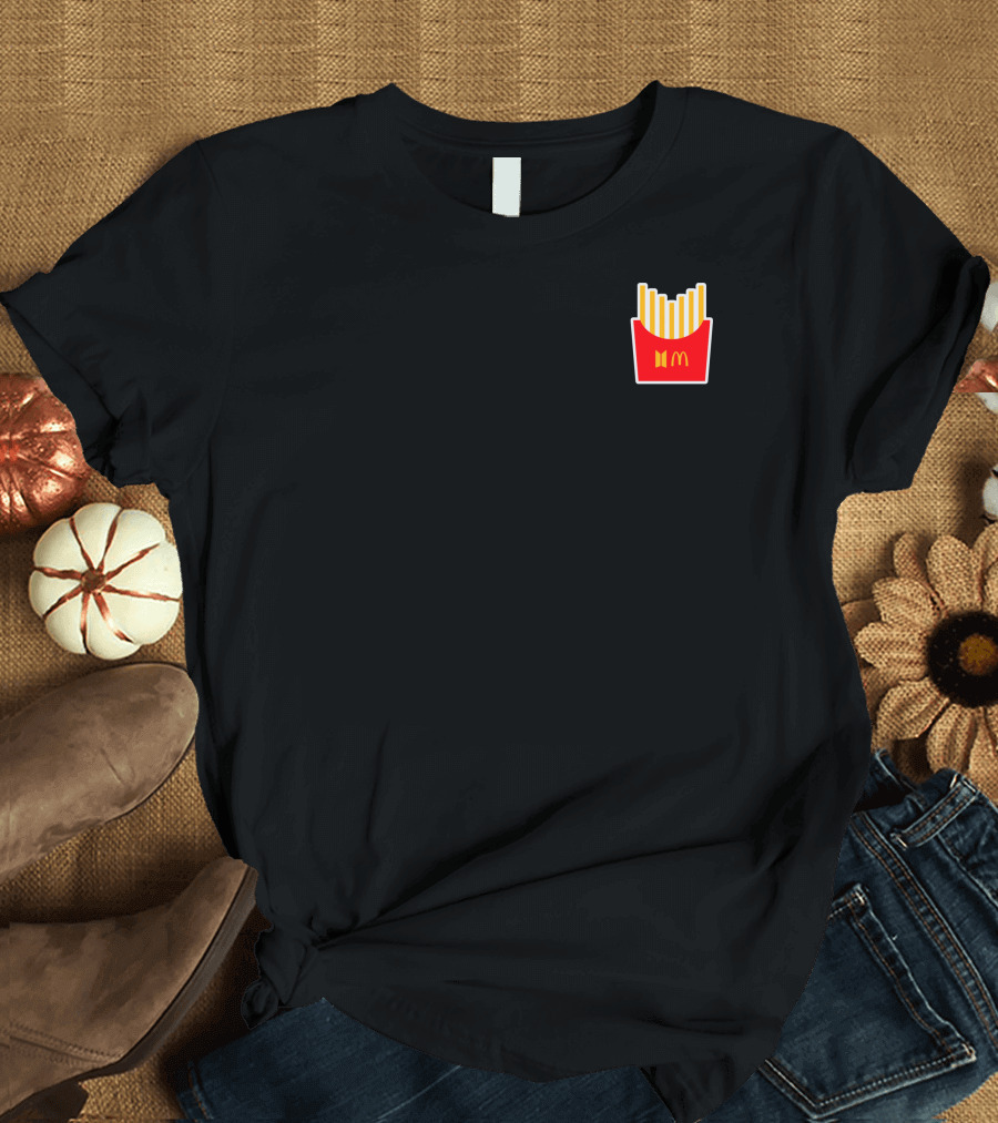 BTS Meal Merch McDonald's Fries T-Shirt