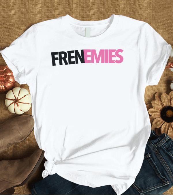 T-Shirt: Frenemies Merchandise Logo Bold Pink T-Shirt Frenemies Merchandise Logo Bold Pink T-Shirt