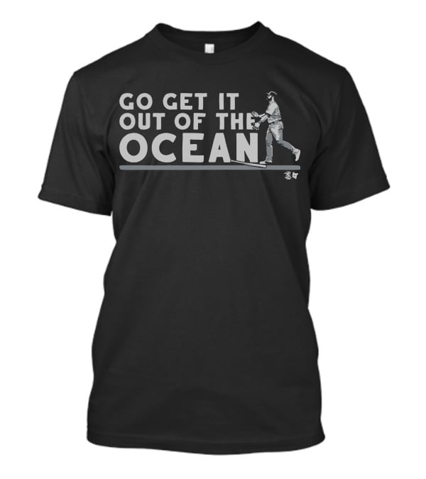 Max Muncy Go Get It Out Of The Ocean Baseball Player T-Shirt