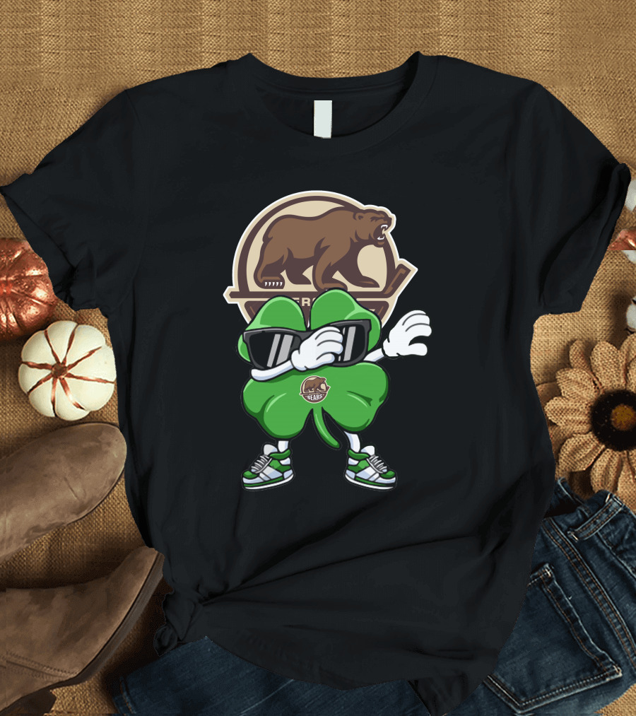 Hershey Bears Lucky Clover Bear T-Shirt