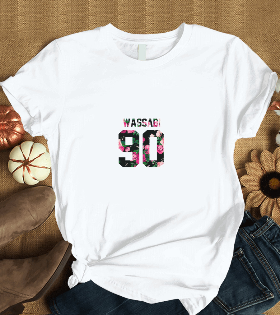 Wassabi 90 Floral Print T-Shirt