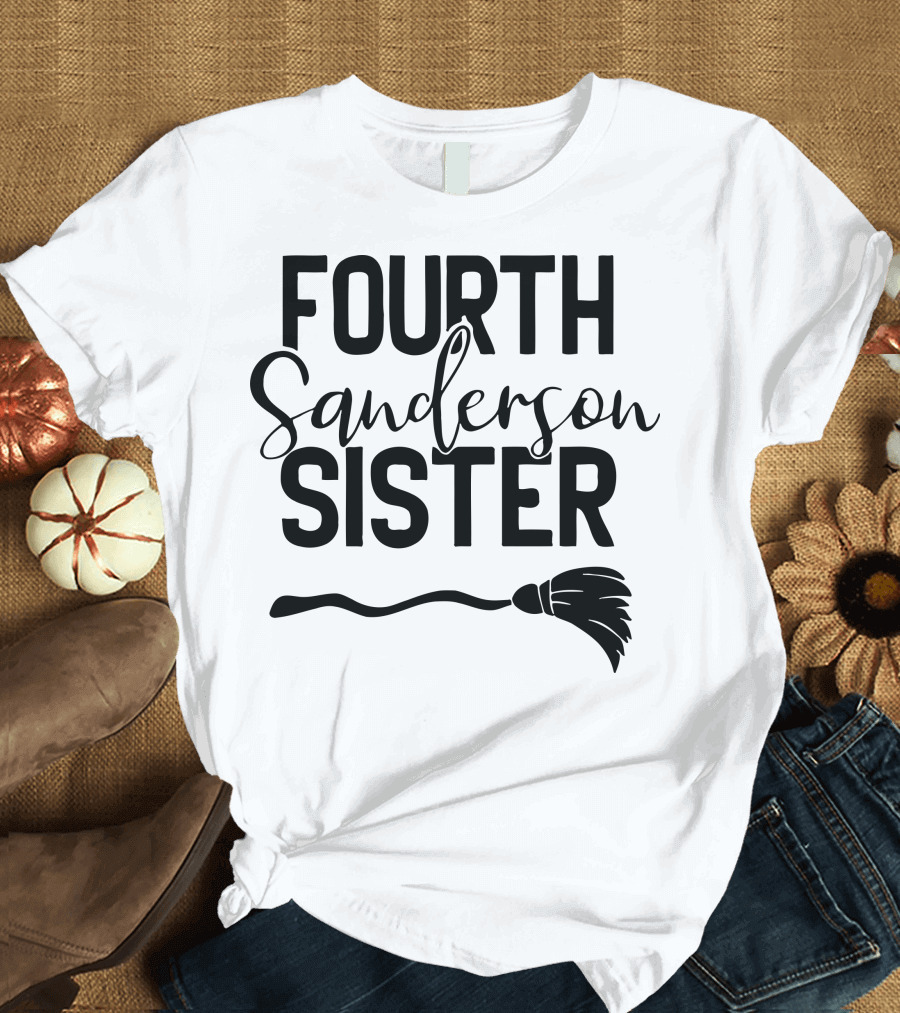 Fourth Sanderson Sister Broom T-Shirt