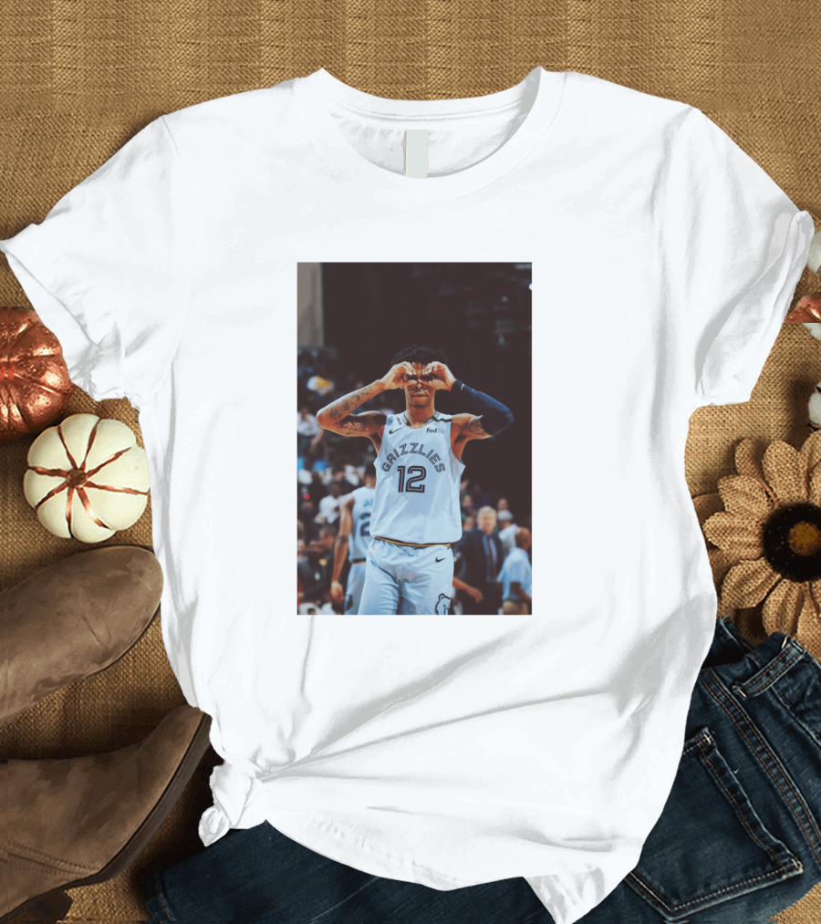 Ja Morant Grizzlies Number 12 T-Shirt