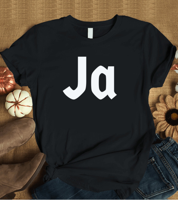 T-Shirt: Ja Yes Oui Si Funny German Deutsch Linguistic Humor T-Shirt Ja Yes Oui Si Funny German Deutsch Linguistic Humor T-Shirt