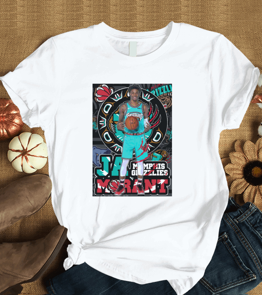 Ja Morant Memphis Grizzlies Rookie Sensation T-Shirt