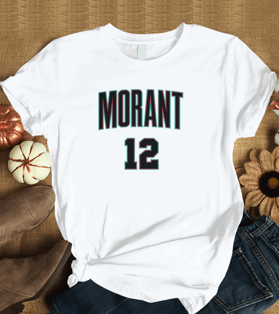 Funny Ja Morant 12 Morant T-Shirt