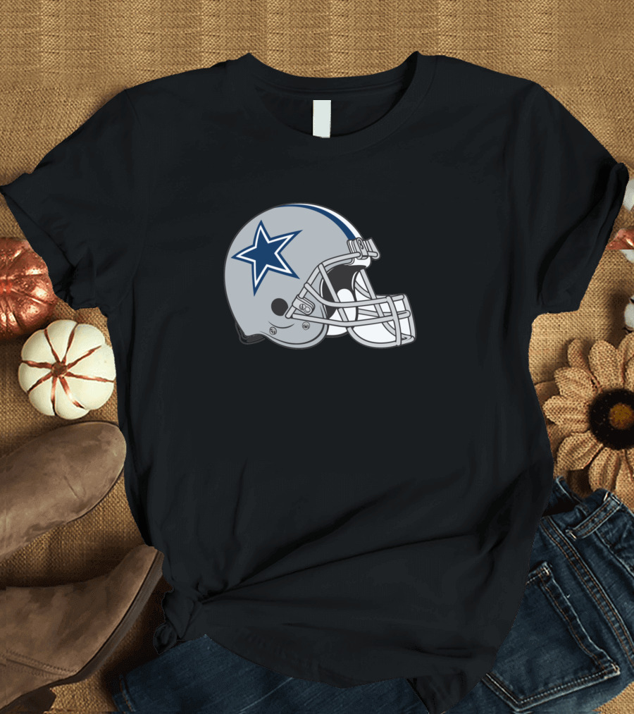 Dallas Cowboys Helmet Star T-Shirt