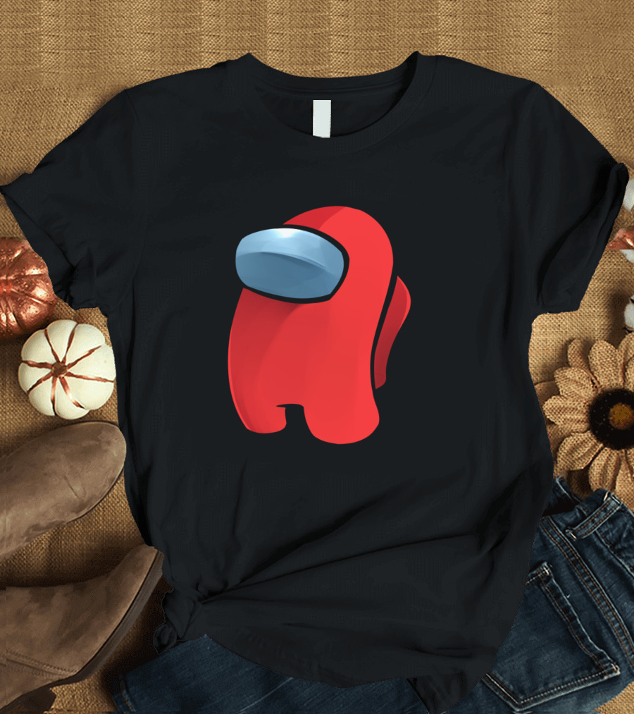 Among Us Crewmate Red Character T-Shirt
