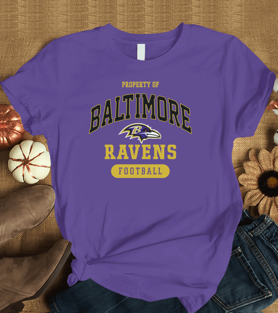 PROPERTY OF BALTIMORE RAVENS FOOTBALL T-Shirt