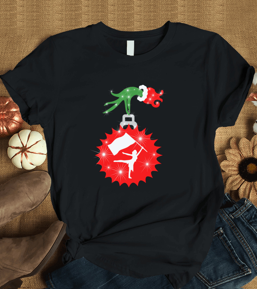 Color Guard Christmas Grinches T-Shirt