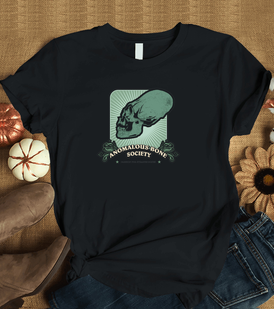 Anomalous Bone Society Skull Design 13311 T-Shirt