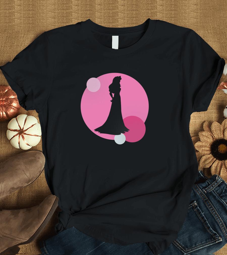 Aurora Silhouette 572801 Pink Circle T-Shirt