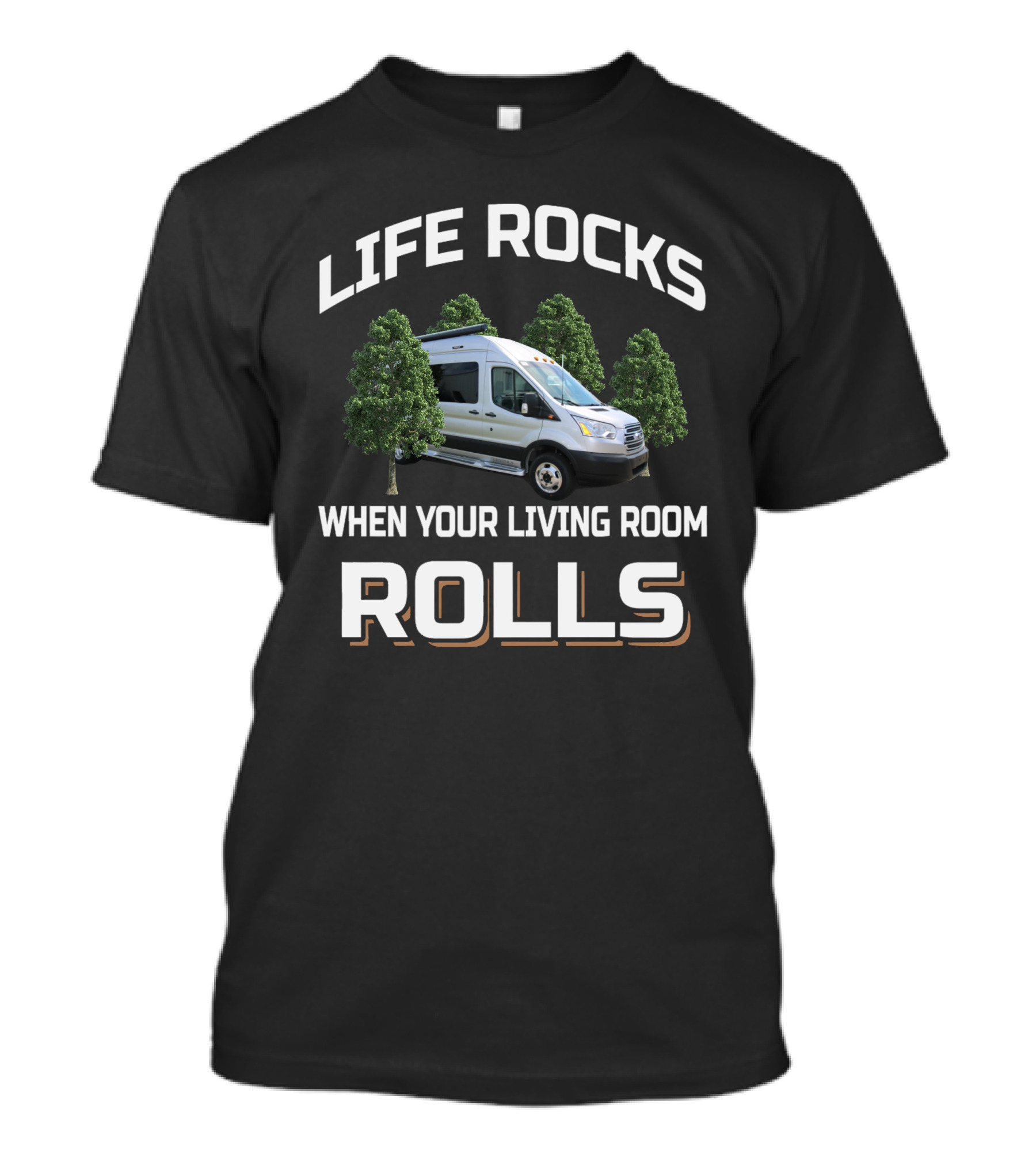 Life Rocks When Your Living Room Rolls Pleasure Way T-Shirt