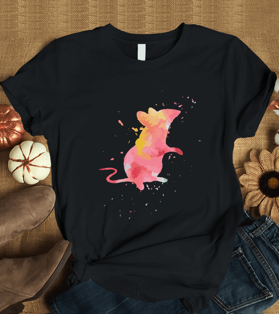Mice Colorful Minimalist Fashion T-Shirt