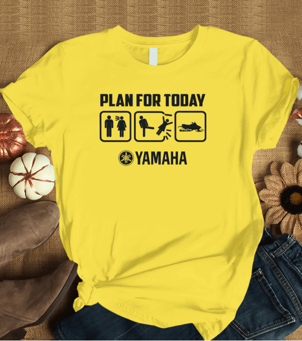 T-Shirt: Yamaha Racing Performance Snowmobile Enthusiast Racing Team T-Shirt Yamaha Racing Performance Snowmobile Enthusiast Racing Team T-Shirt