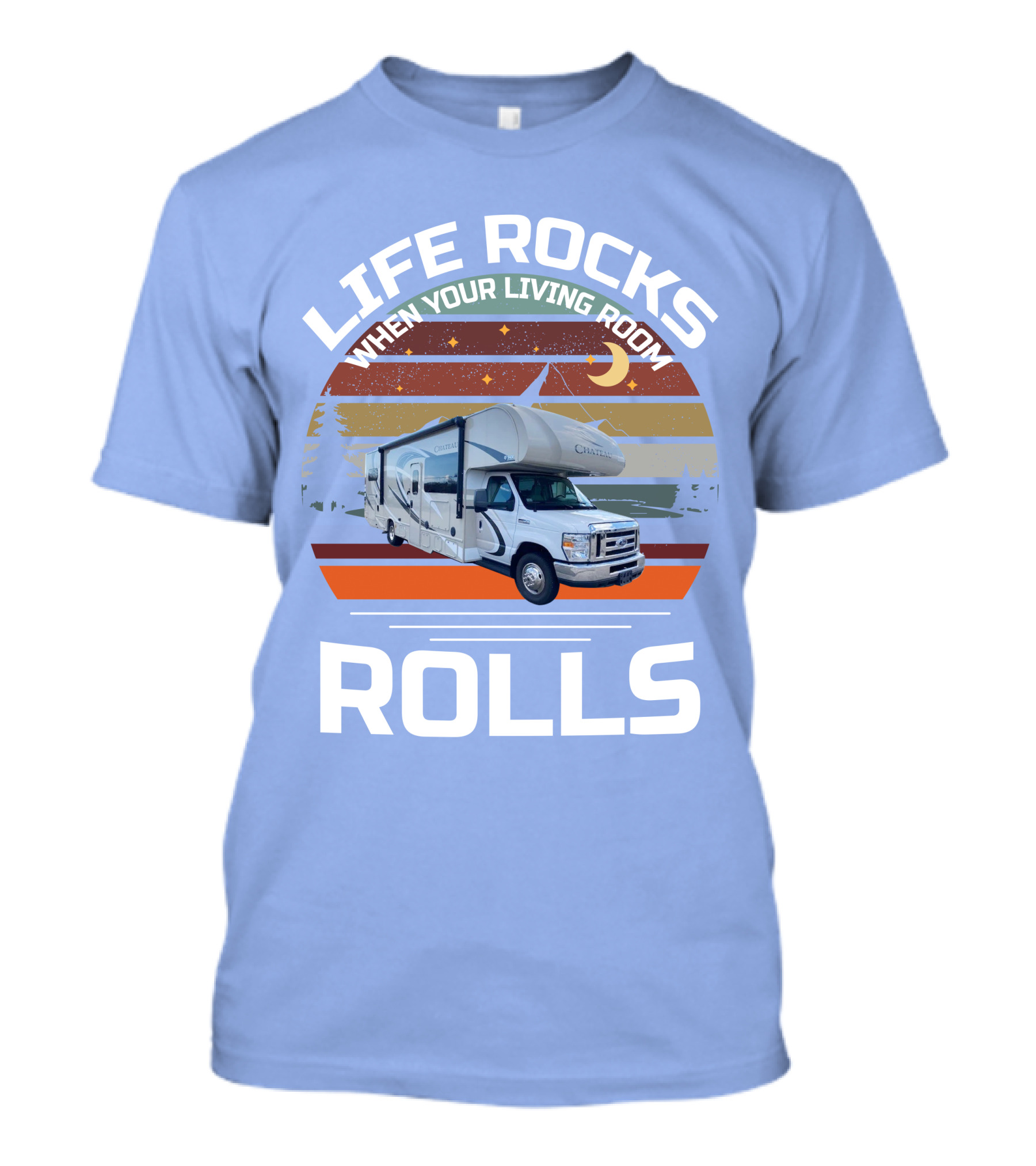 Chateau 31W Your Living Room Moon Valley Motorhome Adventure T-Shirt