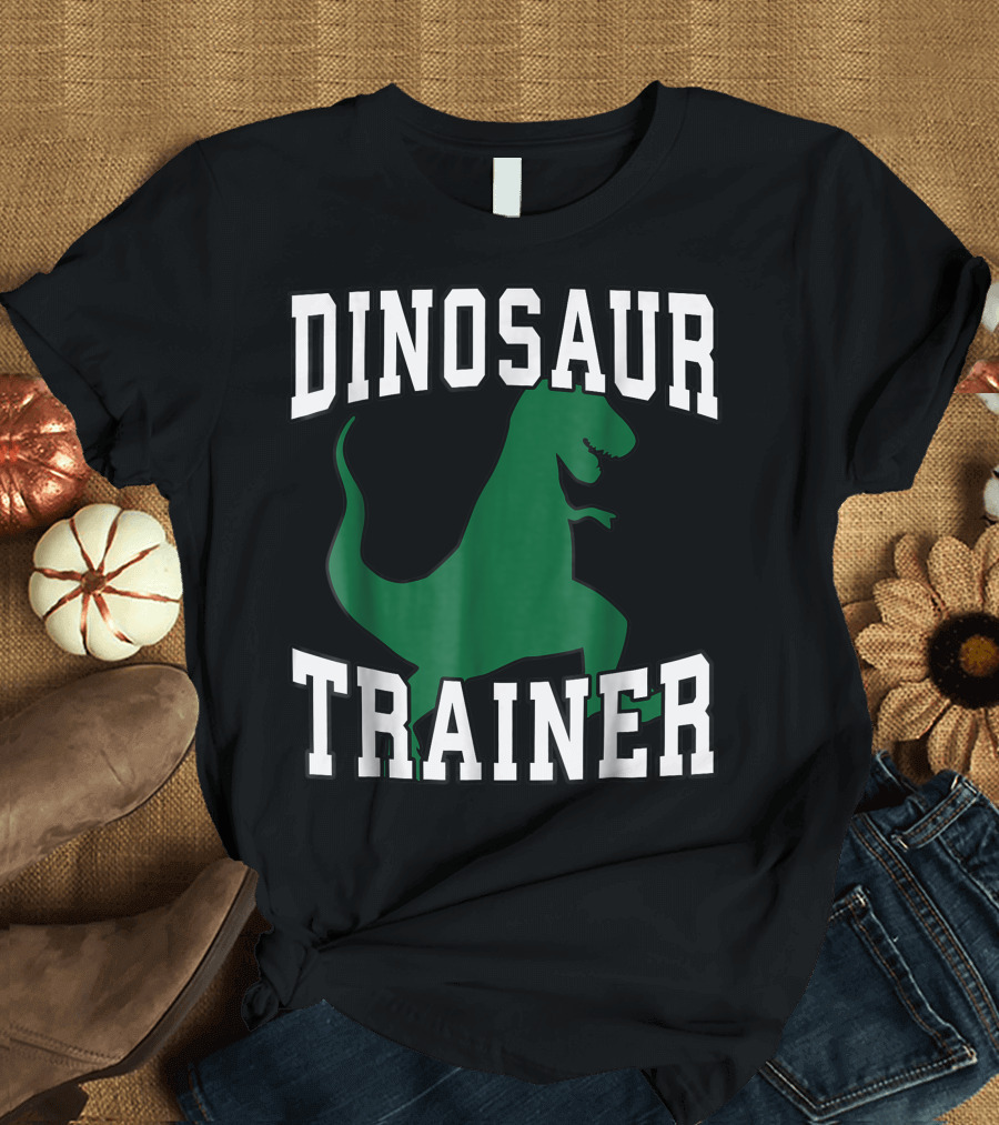 Dinosaur Trainer Halloween Costume For Adults T-Shirt