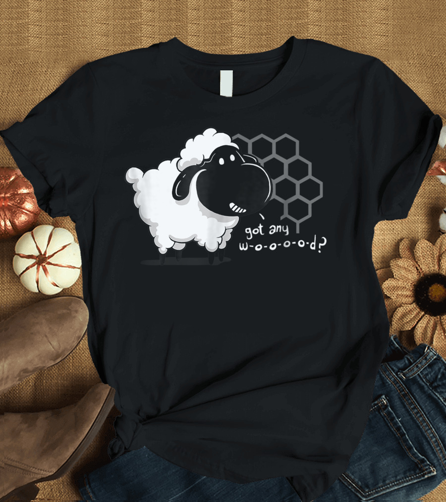 Board Game Geeks Got Any Woooood Sheep with Honeycomb T-Shirt