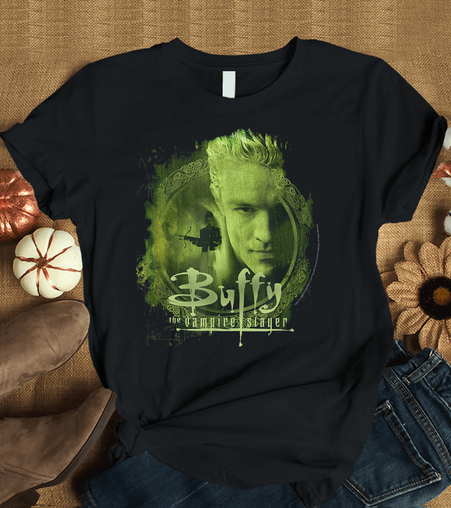 Buffy The Vampire Slayer Spike Green T-Shirt