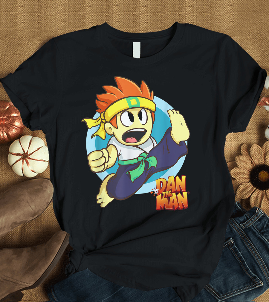 Dan The Man Classic Martial Arts Fighter T-Shirt