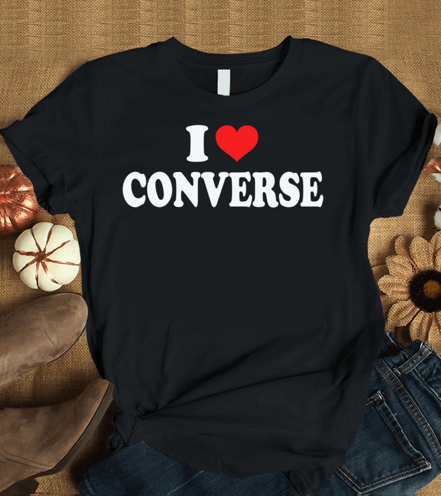 I Heart Converse Classic Sneaker T-Shirt