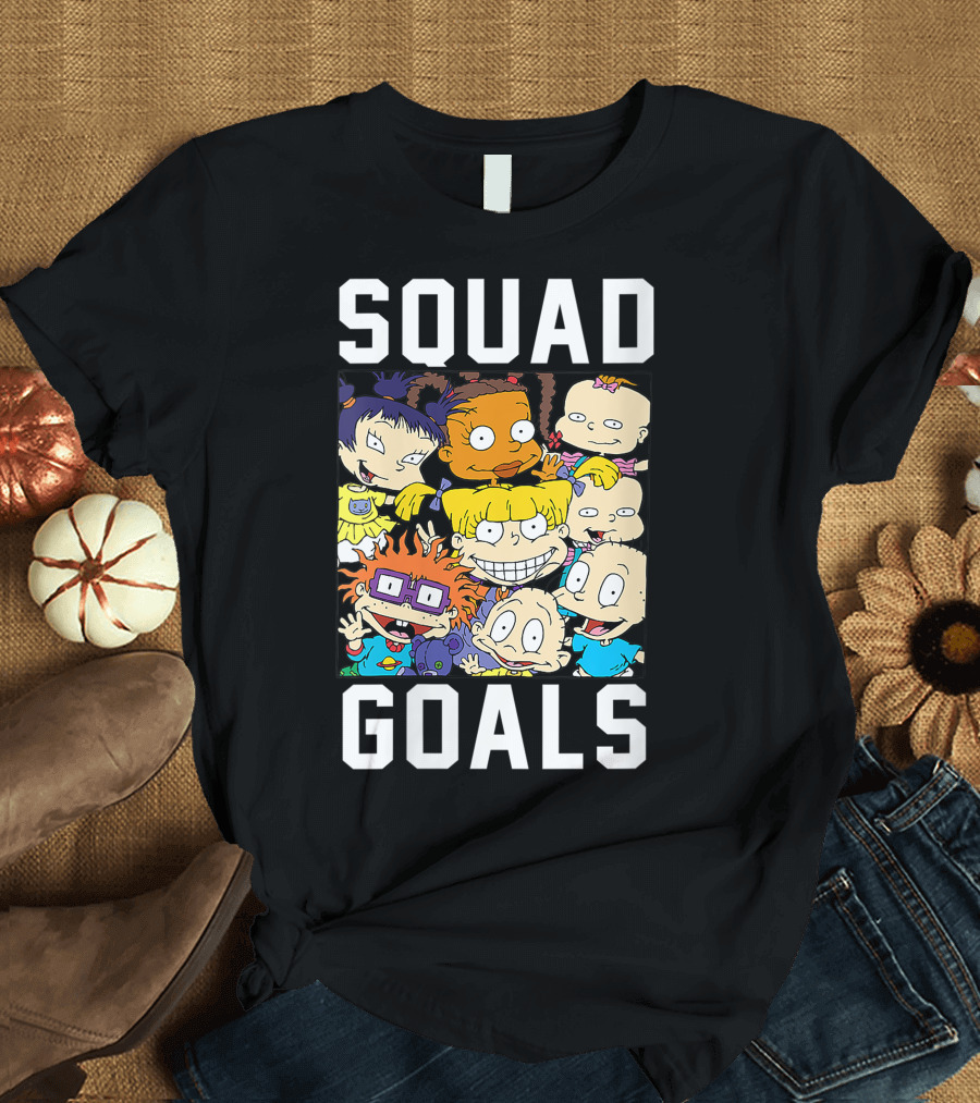 Rugrats Squad Goals Cartoon Characters T-Shirt