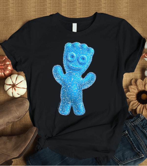 T-Shirt: Sour Patch Kids Candy Blue Character Sugary Gummy T-Shirt Sour Patch Kids Candy Blue Character Sugary Gummy T-Shirt