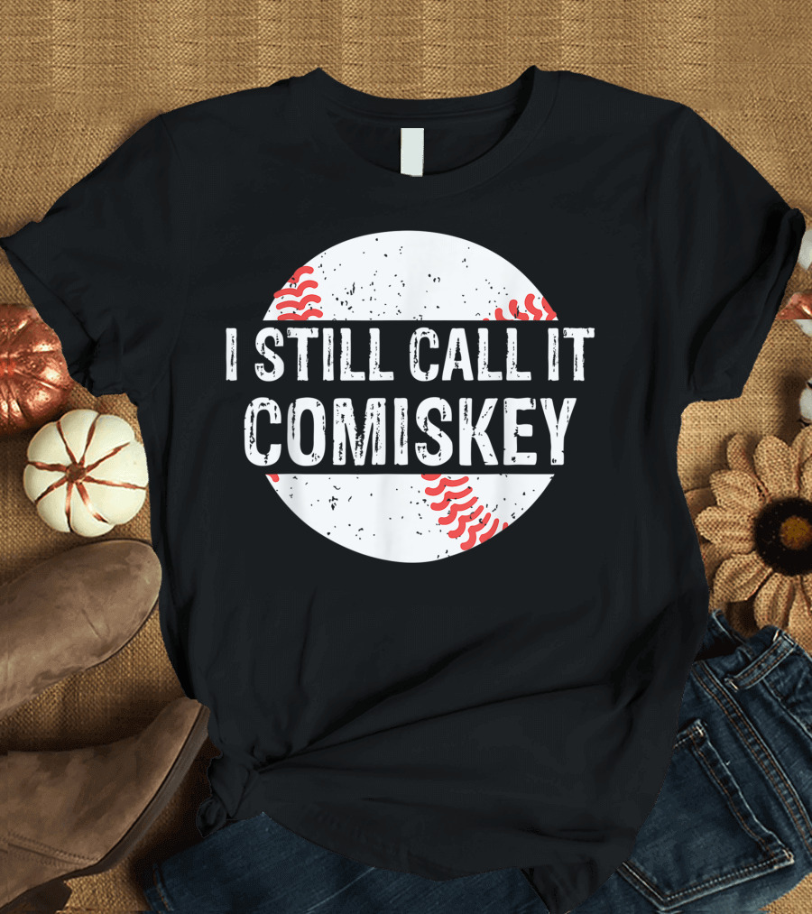 I Still Call It Comiskey Vintage Baseball Lover Classic Stadium Nostalgia T-Shirt