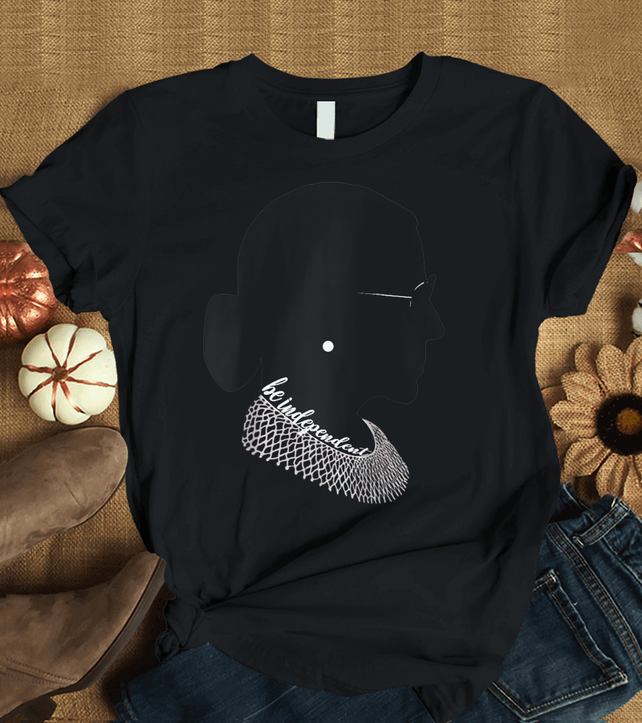 Ruth Bader Ginsburg Be Independent Feminist Baseball Raglan T-Shirt