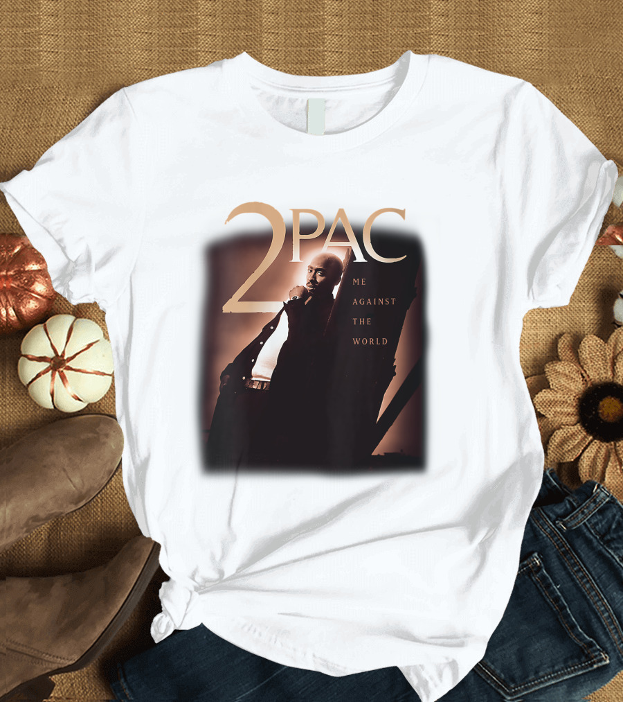 2Pac Me Against The World Album Cover T-Shirt