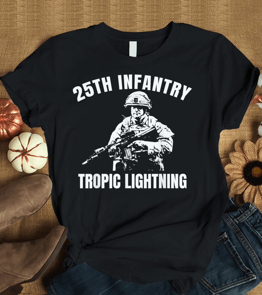 25th Infantry Tropic Lightning Veteran T-Shirt