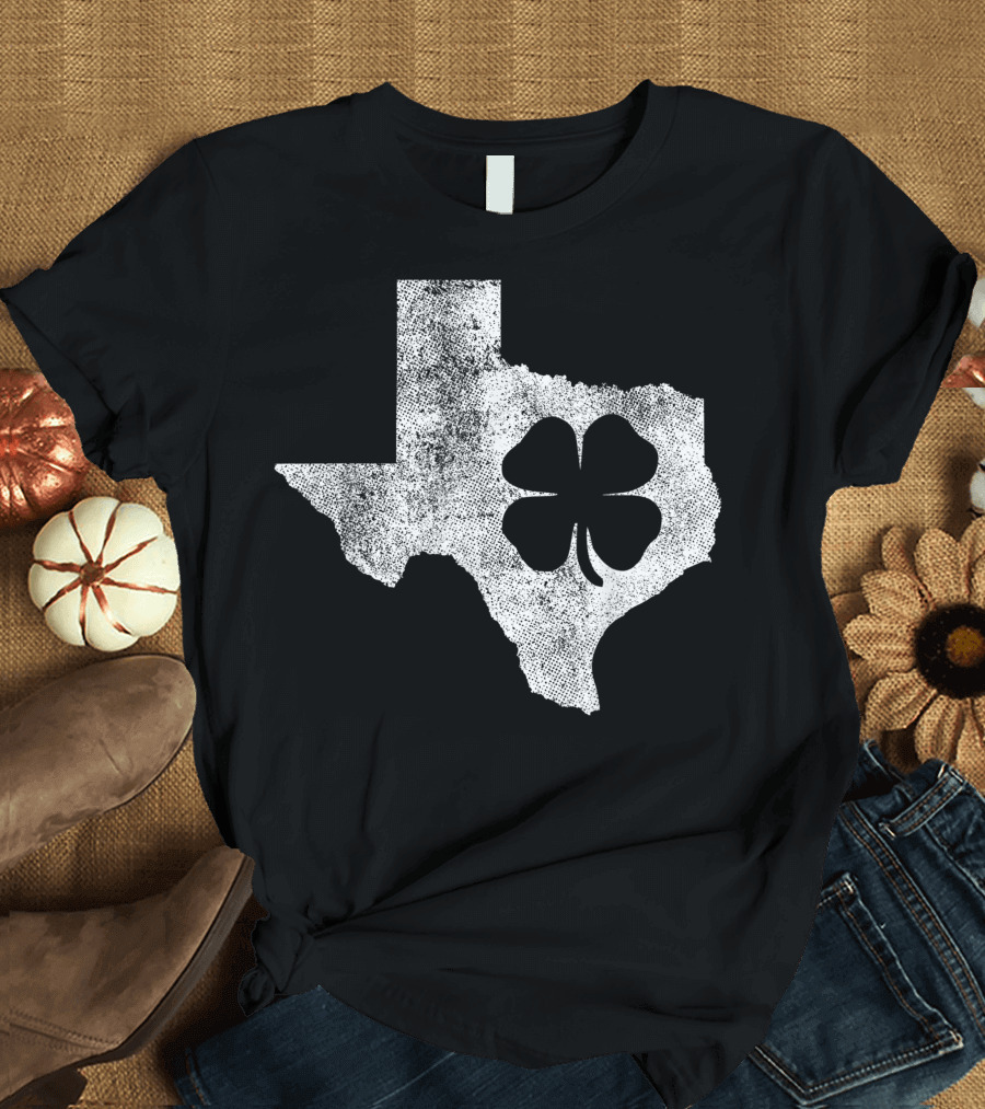 St. Patrick's Day Texas Shamrock Irish Saint Paddy T-Shirt