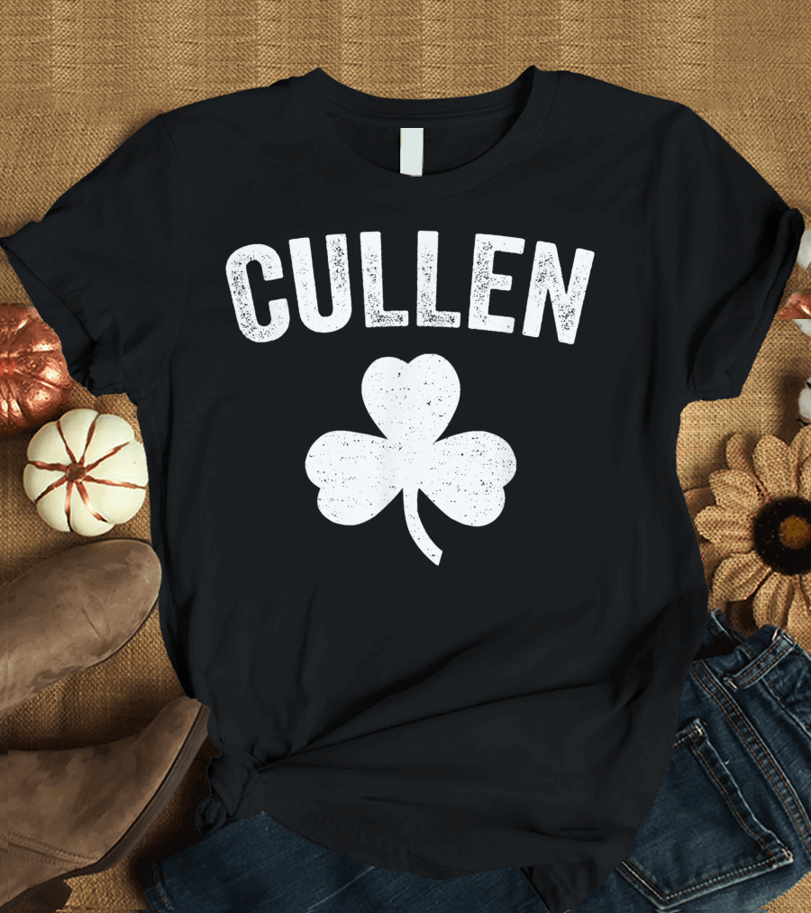 Cullen Irish Family Reunion Shamrock T-Shirt
