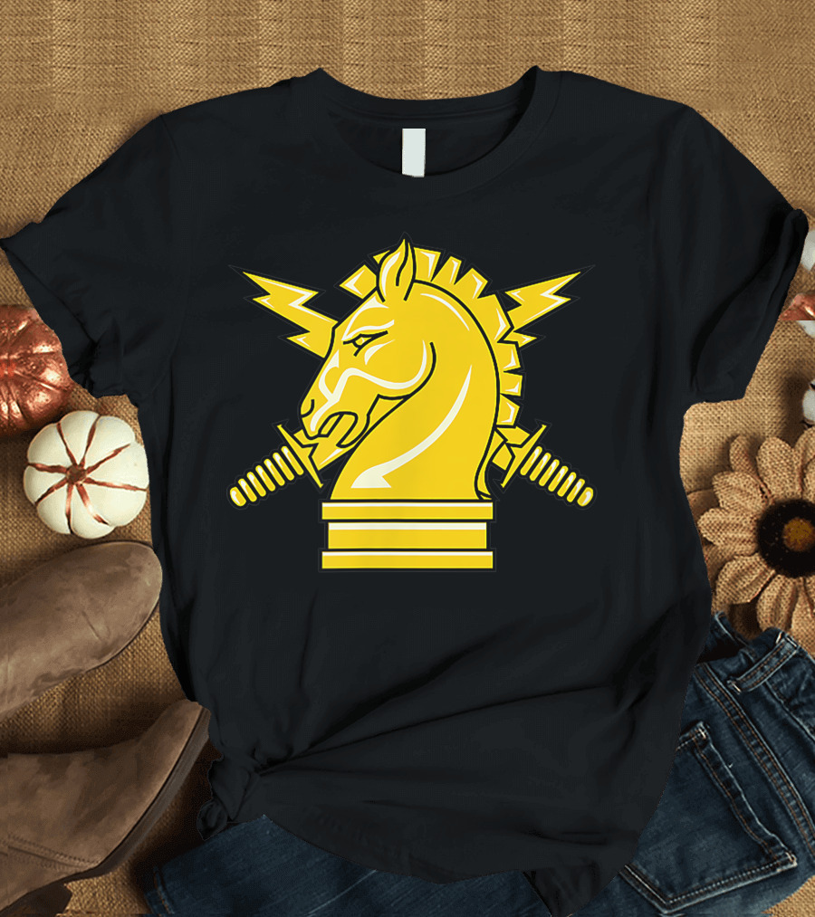 US Army Psychological Operations Psyop Veteran Knight Emblem T-Shirt