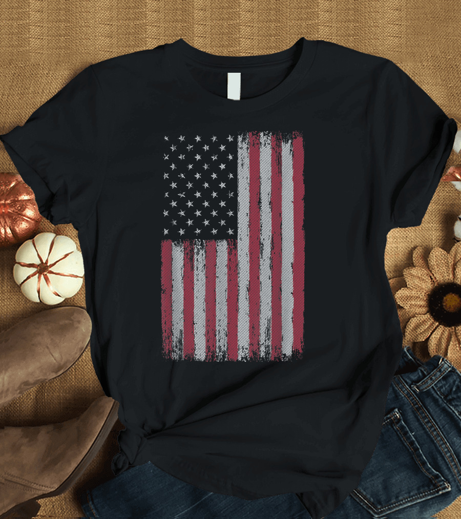 American Flag 4th of July Patriotic Family Group T-Shirt