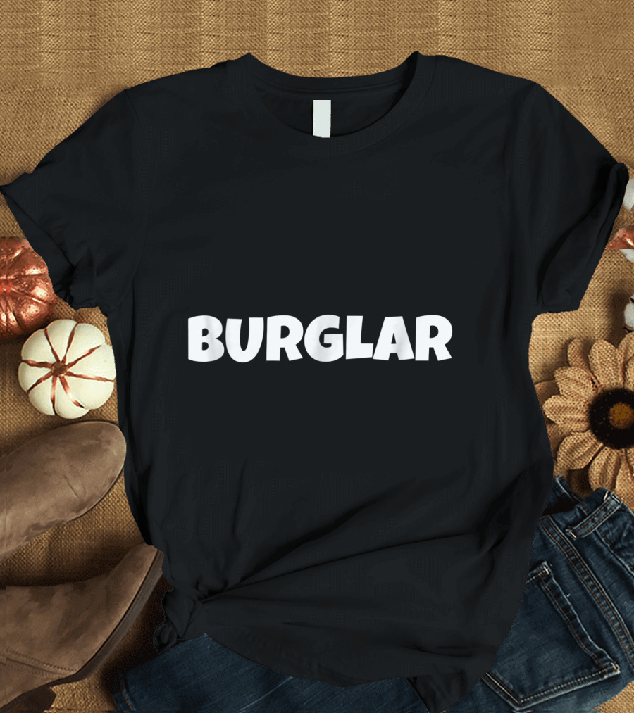 Funny Halloween Burglar T-Shirt