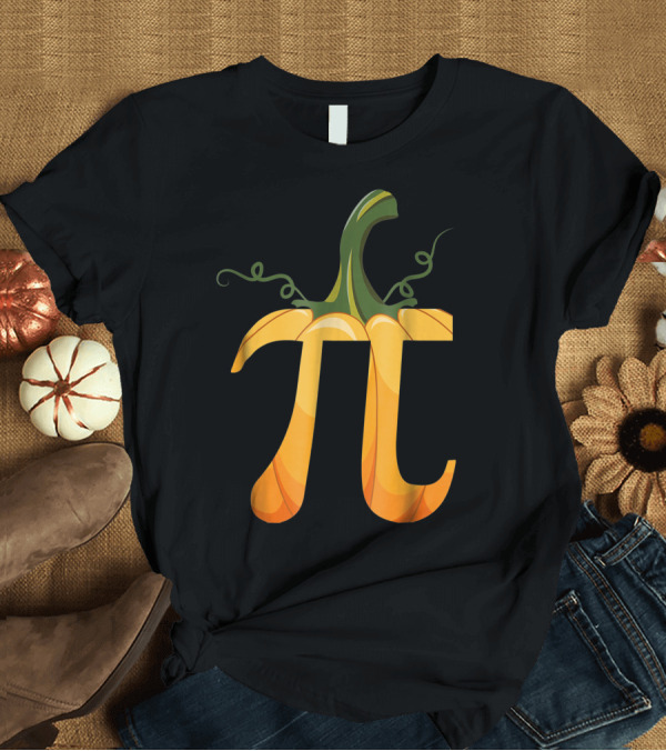 T-Shirt: Funny Pumpkin Pi Halloween Costume Math Pun T-Shirt Funny Pumpkin Pi Halloween Costume Math Pun T-Shirt
